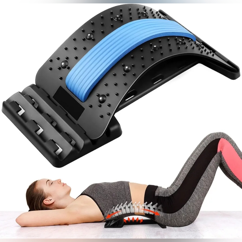 NEWBack Stretcher Back Cracker Back Cracking Device: Back Cracker Board 4 Levels